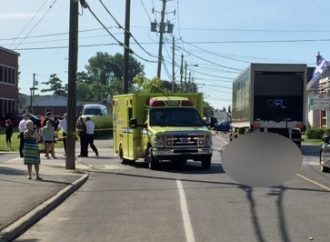 Une fillette happée mortellement par un camion au Centre-du-Québec