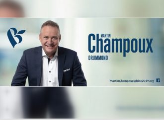 Martin Champoux inaugure le local électoral du Bloc Québécois Drummond et réitère ses engagements électoraux