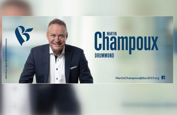 Martin Champoux inaugure le local électoral du Bloc Québécois Drummond et réitère ses engagements électoraux