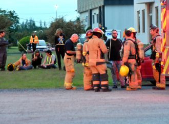 Un déversement de produit nettoyant a forcé l’intervention du Service incendie de Drummondville