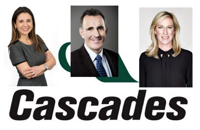Cascades annonce la nomination de trois nouveaux administrateurs