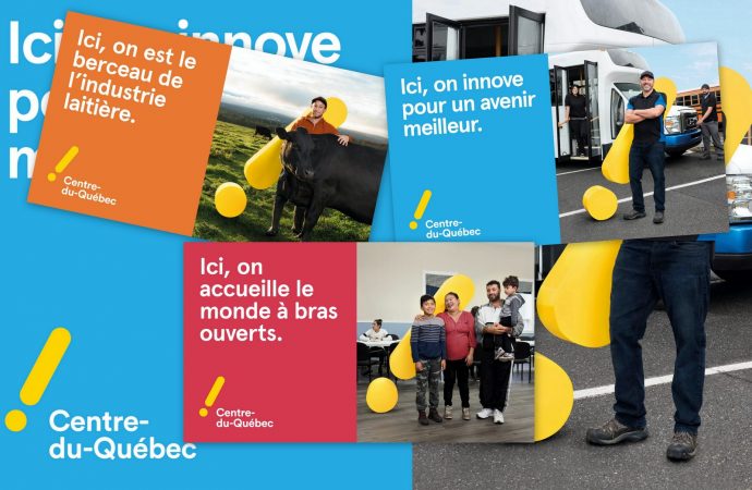 Centre-du-Québec – Ici, on fait bouger les choses! Lancement d’une campagne publicitaire d’envergure pour la région