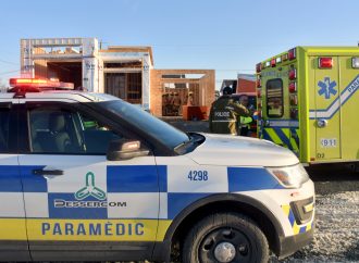 Accident de travail, un travailleur blessé après une chute d’une vingtaine de pieds à Drummondville