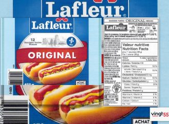 Rappel de Saucisses fumées original de marque Lafleur en raison de la bactérie Listeria
