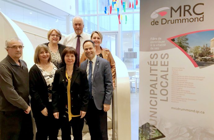 La MRC de Drummond a élu la mairesse de Wickham, Carole Côté, au poste de préfète