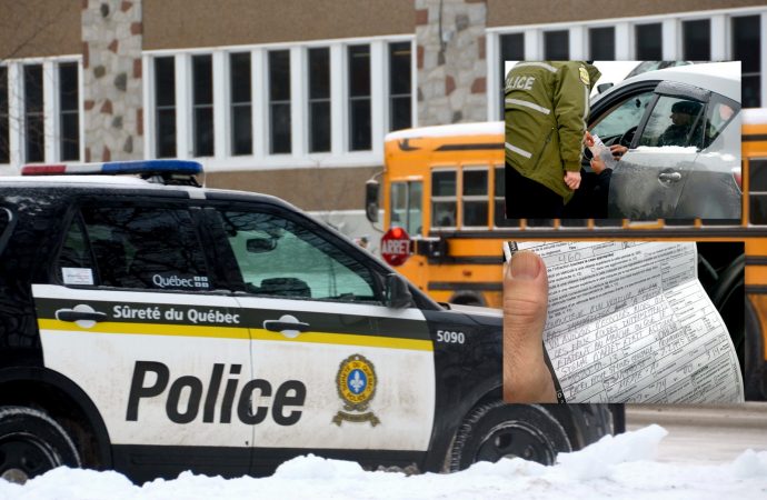 Autobus scolaires et feux clignotants aux abords des écoles – Encore beaucoup d’infractions à Drummondville