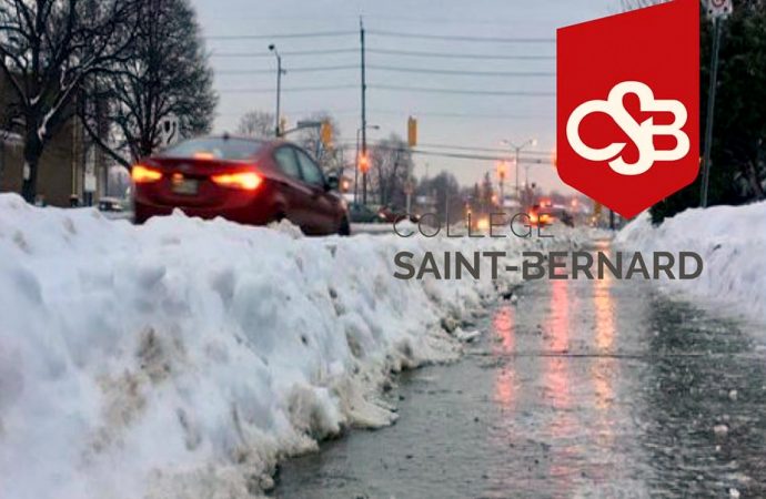 En raison des conditions climatiques – L’école à la maison pour les élèves du secondaire du Collège Saint-Bernard