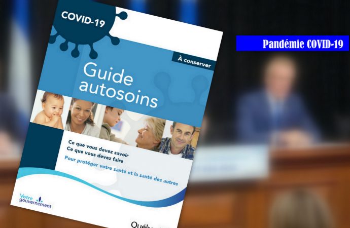COVID-19 : Québec rend public un Guide autosoins pour la maladie à Coronavirus