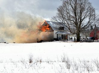 Une résidence complètement détruite par un incendie à L’Avenir