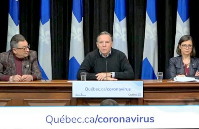 Coronavirus – Au Québec  »Nous avons 5 décès dont 4 dans la même résidence » François Legault dresse un nouveau bilan de la situation