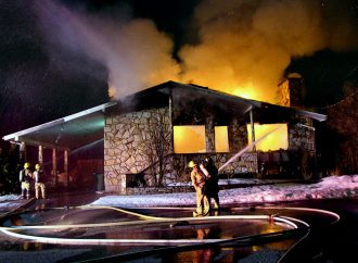 Un incendie détruit une résidence dans le secteur Saint-Nicéphore à Drummondville