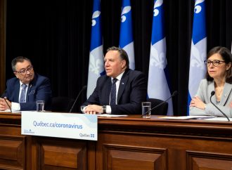 Pandémie de la COVID-19 – « Les beaux jours s’en viennent. » fait savoir François Legault
