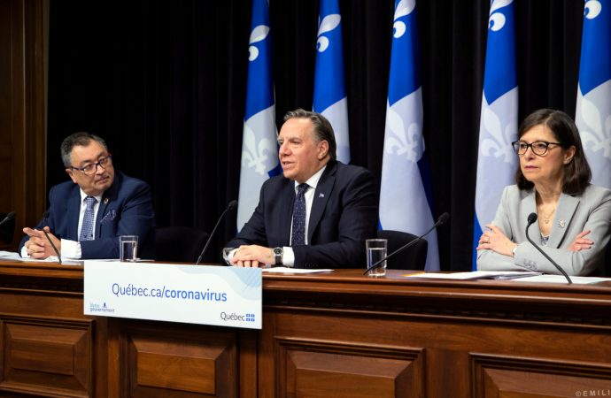 Pandémie de la COVID-19 – « Les beaux jours s’en viennent. » fait savoir François Legault