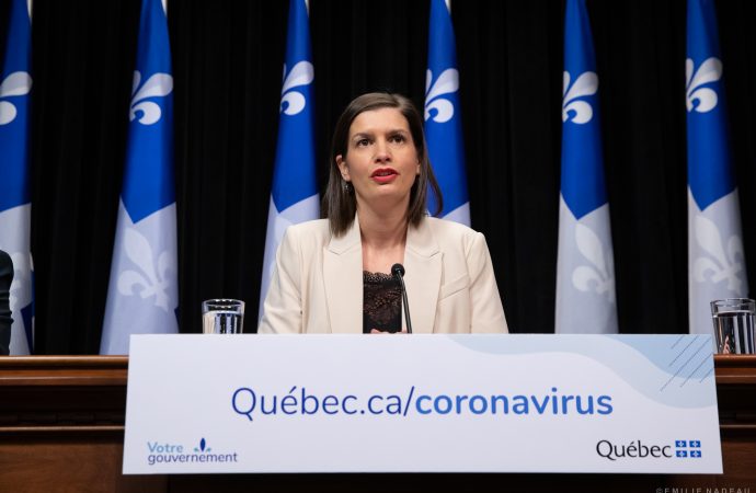 Lutte contre la pandémie – La ministre Guilbault annonce une vaste opération policière au Québec