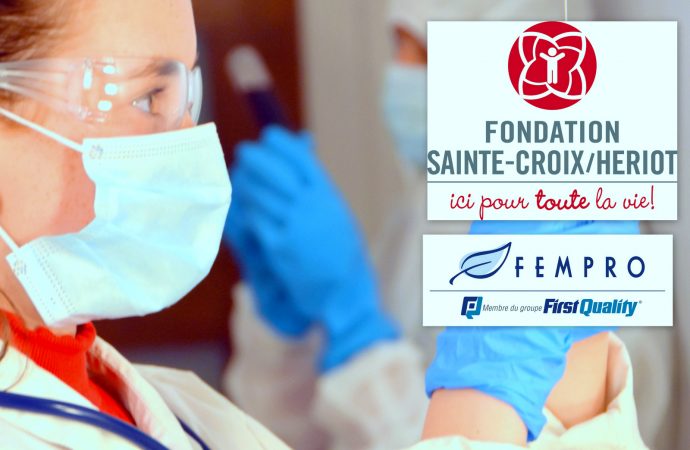FEMPRO fait une importante contribution de 50 000$ au fonds d’urgence Covid-19 de la Fondation Sainte-Croix/Heriot
