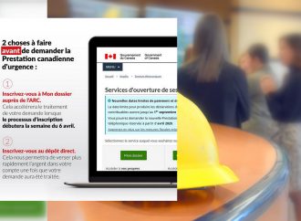 Covid-19: Prestations canadiennes d’urgence – Ottawa invite les Canadiens à se préparer dès maintenant