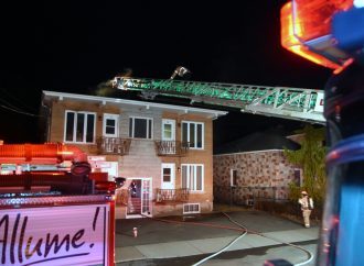 Un incendie force l’évacuation de 7 résidents d’un immeuble à logements à Drummondville