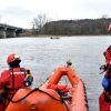 Intervention des pompiers de Drummondville spécialistes en sauvetage nautique sur la Rivière Saint-François