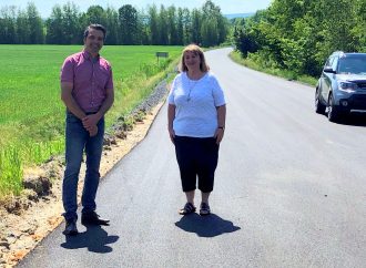 Le député Sébastien Schneeberger annonce 307 502 $ pour améliorer le réseau routier de la circonscription de Drummond-Bois-Francs