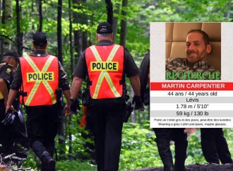 Recherches de Martin Carpentier : Des éléments découverts laissent croire qu’il pourrait toujours  » être mobile » confirme la Sûreté du Québec