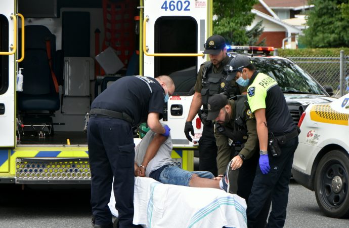 Voies de fait sur un policier – Un individu arrêté à Drummondville