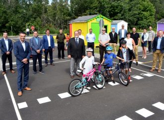 La Ville de Drummondville inaugure le tout premier parcours de vélo éducatif au Québec
