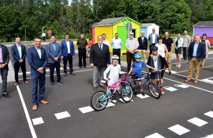 La Ville de Drummondville aménage le tout premier parcours de vélo éducatif au Québec