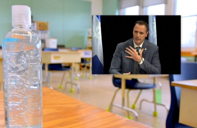 Covid-19 : Rentrée scolaire 2020-2021  »des balises claires » assure Jean-François Roberge ministre de l’Éducation