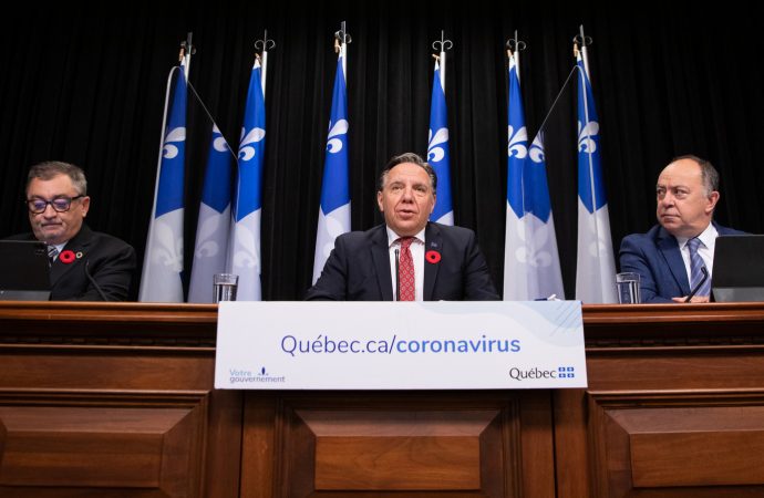 Bars gyms et restaurants »pas d’assouplissements pour l’instant » réitère le premier ministre François Legault