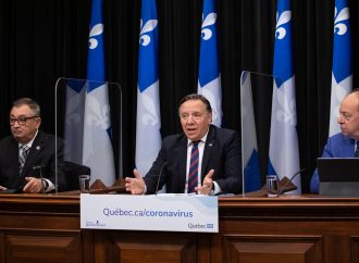 Covid-19 :  »La deuxième vague est sous contrôle, mais elle n’est pas encore totalement maîtrisée » confirme François Legault