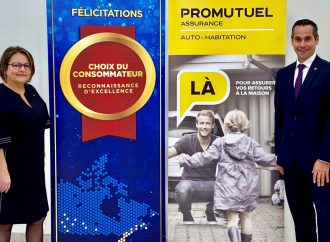 Promutuel Assurance Centre-Sud est lauréate du Prix du Choix du Consommateur 2020 dans sa catégorie