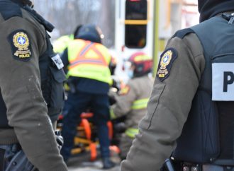 Intervention du Service incendie et de la SQ sur le chemin Hemming