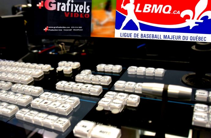 Diffusion 20e saison de la LBMQ  – Marché conclu entre la Ligue de Baseball Majeur du Québec et Grafixels Vidéo