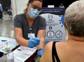 Plus du tiers de la population aura reçu une première dose de vaccin en Mauricie et au Centre-du-Québec cette semaine