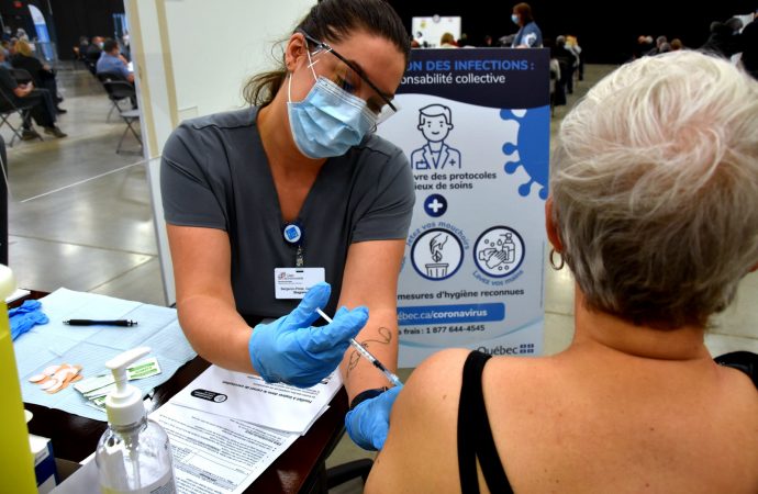 La vaccination accessible pour toute la population adulte d’ici deux semaines pour la Mauricie Centre-du-Québec