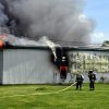 Incendie – Un garage de la ferme Boisjoly complètement détruit par les flammes à Wickham