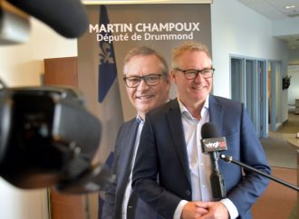 Martin Champoux sollicite officiellement un deuxième mandat comme député du Bloc Québécois dans Drummond
