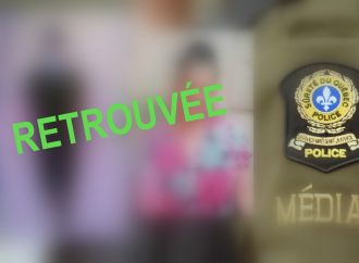 RETROUVÉE – La dame de 43 ans portée disparue depuis le 7 mai à Acton Vale a été retrouvée saine et sauve