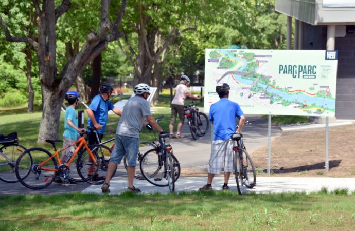 Lancement du nouveau circuit riverain Parc à Parc à Drummondville !