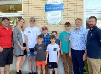 Inauguration de la bibliothèque de Sainte-Clotilde-de-Horton