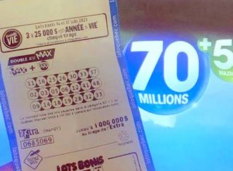 Le Lotto Max fait des gagnants au Québec – Un total de 120 millions de dollars sera offert au prochain tirage