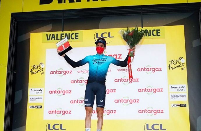Cyclisme sur route – Tour de France, Hugo Houle remporte le prix de la combativité