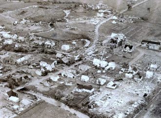 Le 24 juillet 1975 : une tornade frappait Saint-Bonaventure… Raconte-moi l’histoire par André Pelchat