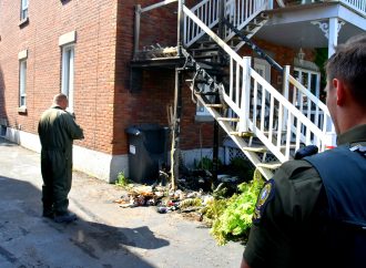 Les policiers de la SQ enquêtent sur une série d’incendies suspects à Drummondville