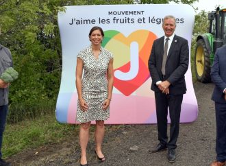L&rsquo;Association québécoise de la distribution des fruits et légumes se réjouit de l&rsquo;annonce gouvernementale de 750 000 $ pour soutenir le Mouvement J&rsquo;aime les fruits et légumes