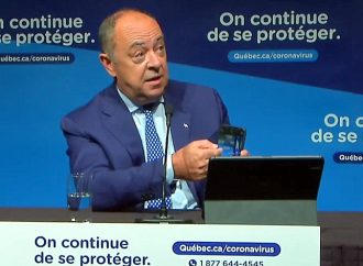 COVID-19 – Le ministre de la Santé et des Services sociaux Christian Dubé fera le point à 13h la situation actuelle au Québec.