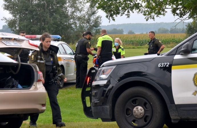 Un individu arrêté au terme d’une poursuite policière à Saint-Majorique