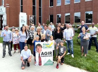 Élections municipales – Alain Carrier officiellement candidat à la mairie demande un mandat fort des citoyens