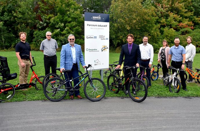 Mobilité durable – Faciliter l’utilisation du vélo, des actions concrètes grâce à un Partenariat coopératif avec la Caisse Desjardins de Drummondville