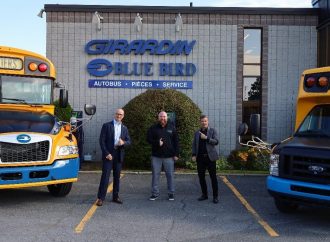 Girardin fournira 30 autobus scolaires électriques pour la région de l’Estrie